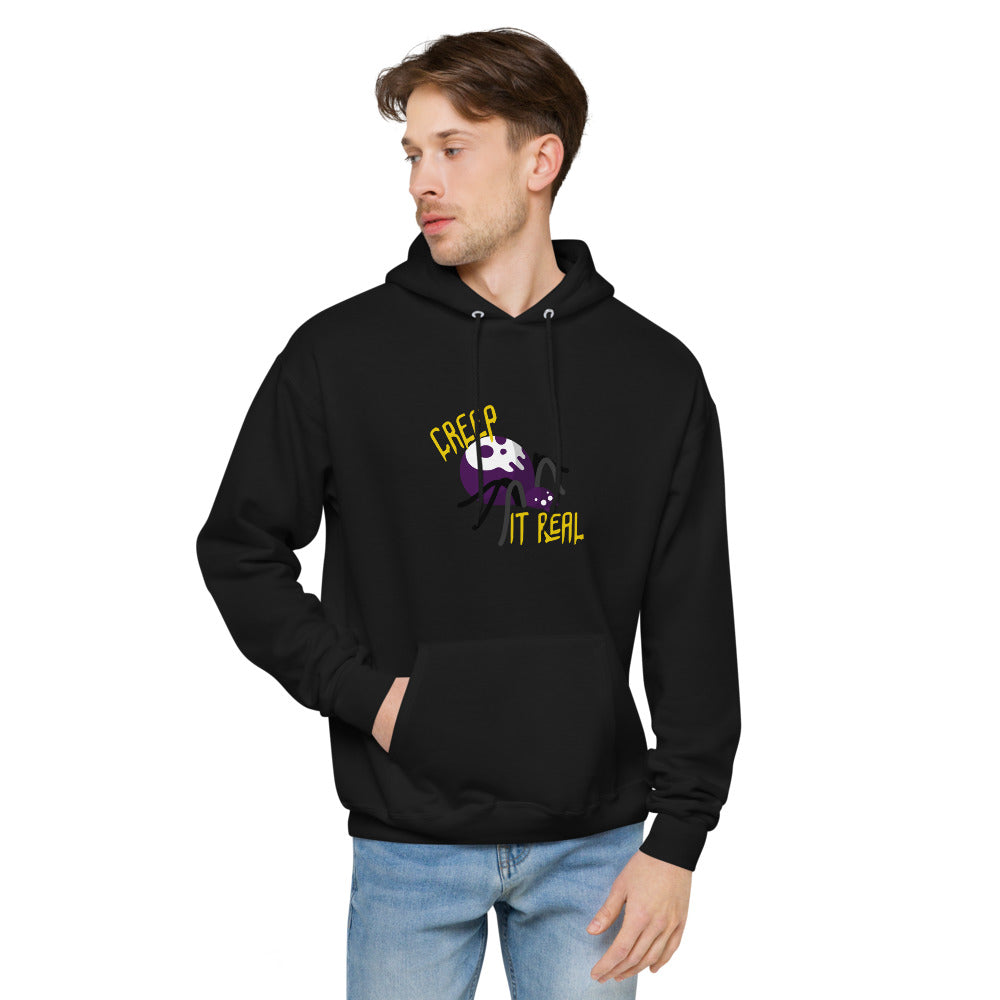 Creep It Real! /  fleece hoodie