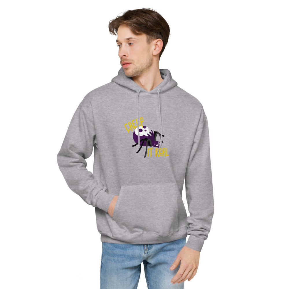 Creep It Real! /  fleece hoodie