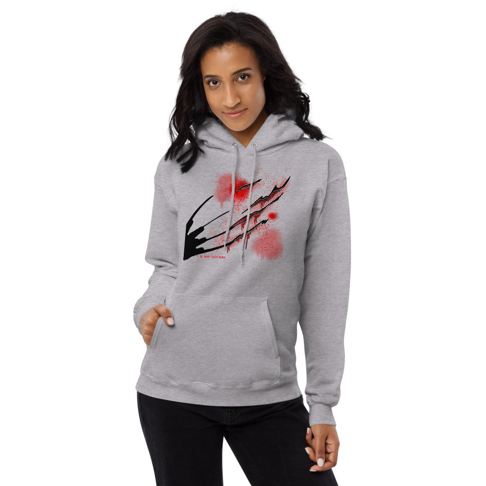 Nightmare Freddy Claws Women's fleece hoodie