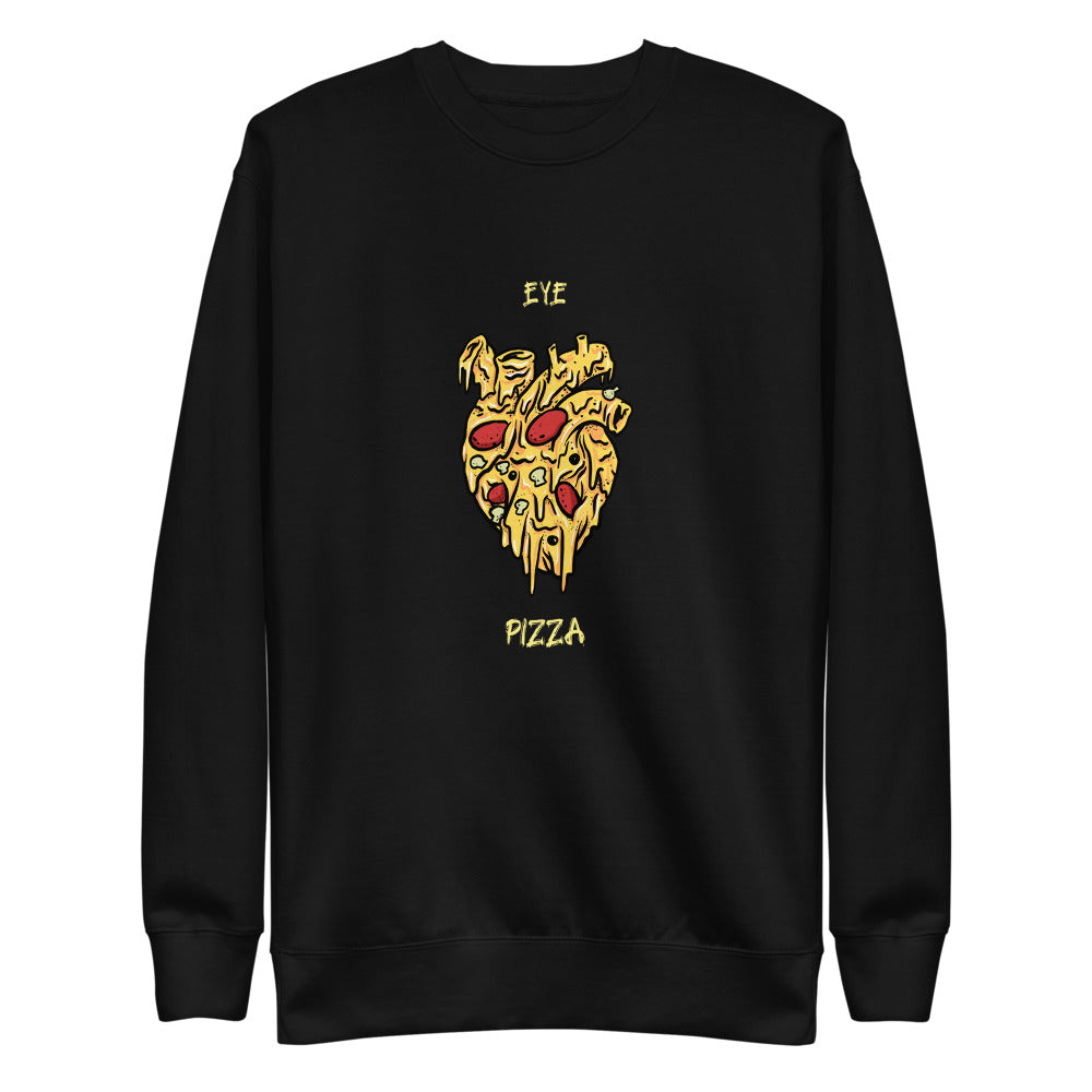 I love Pizza  Fleece Pullover