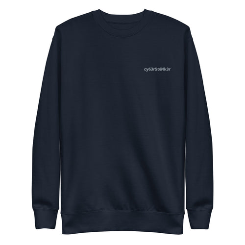 cy63r5t@!k3r Fleece Pullover
