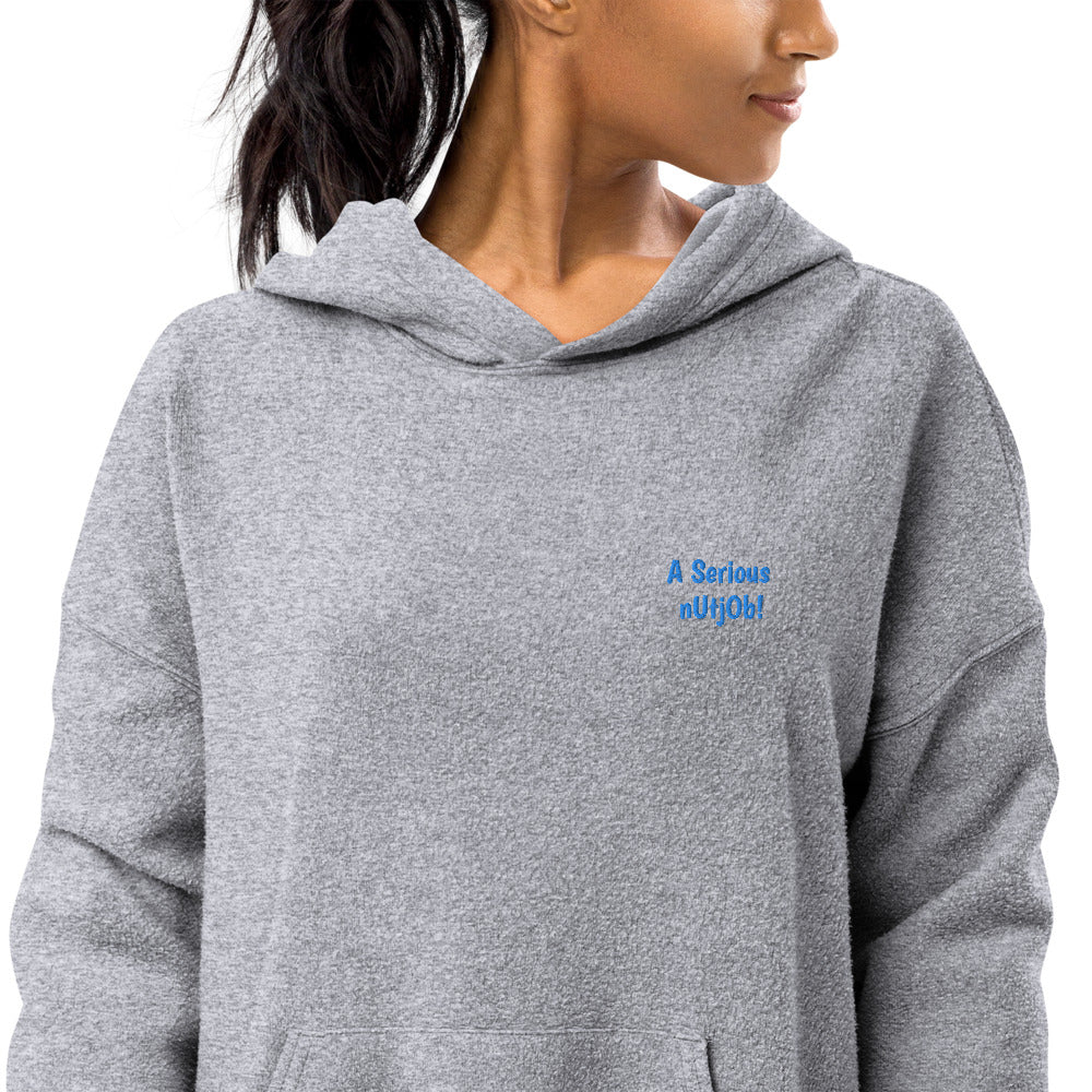 Serious NutJob Embroidered Women's Hoodie