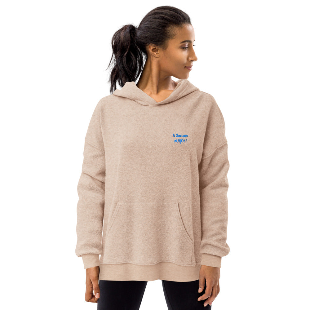 Serious NutJob Embroidered Women's Hoodie