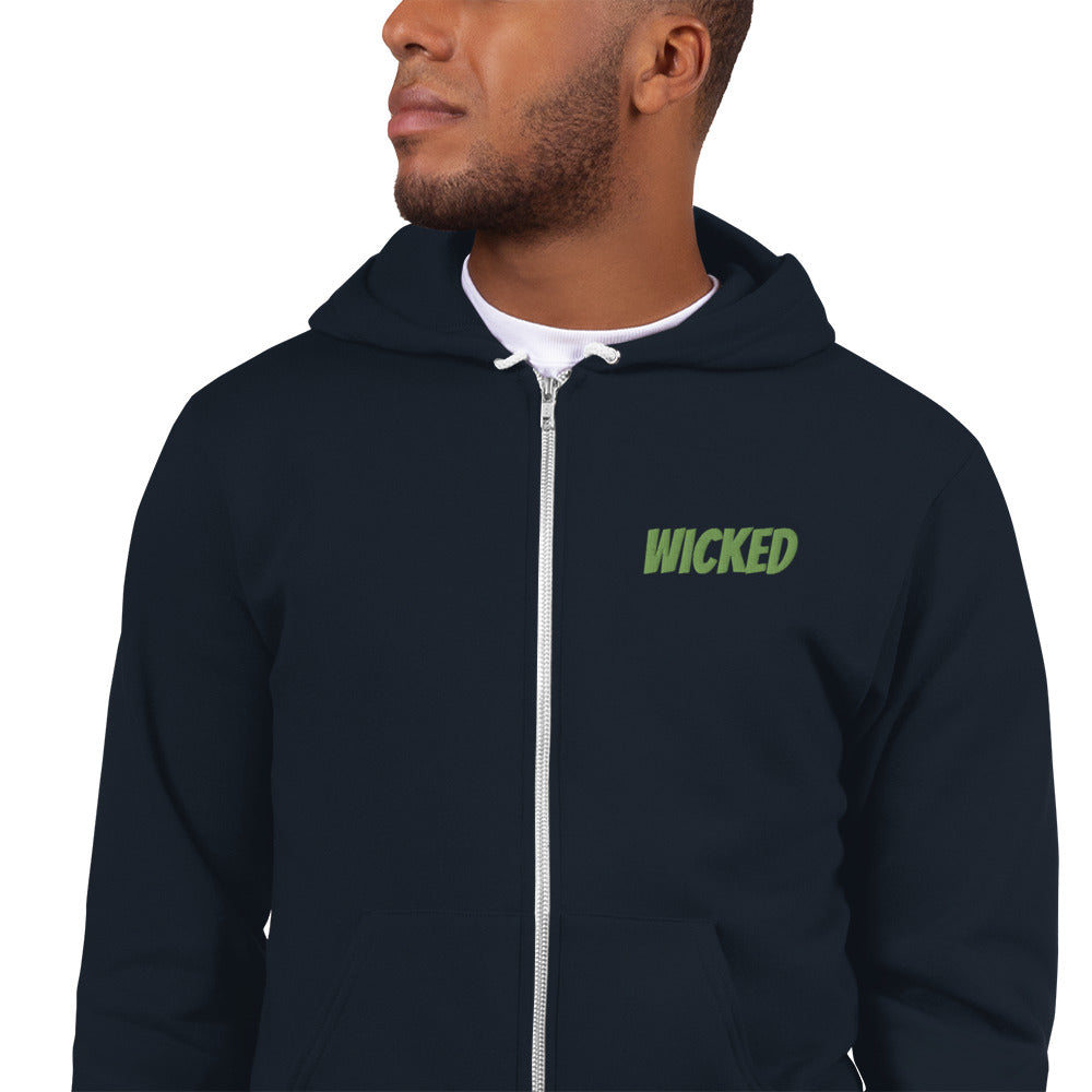 Wicked Embroidered Hoodie sweater