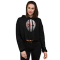 Dead Inside Crop Hoodie