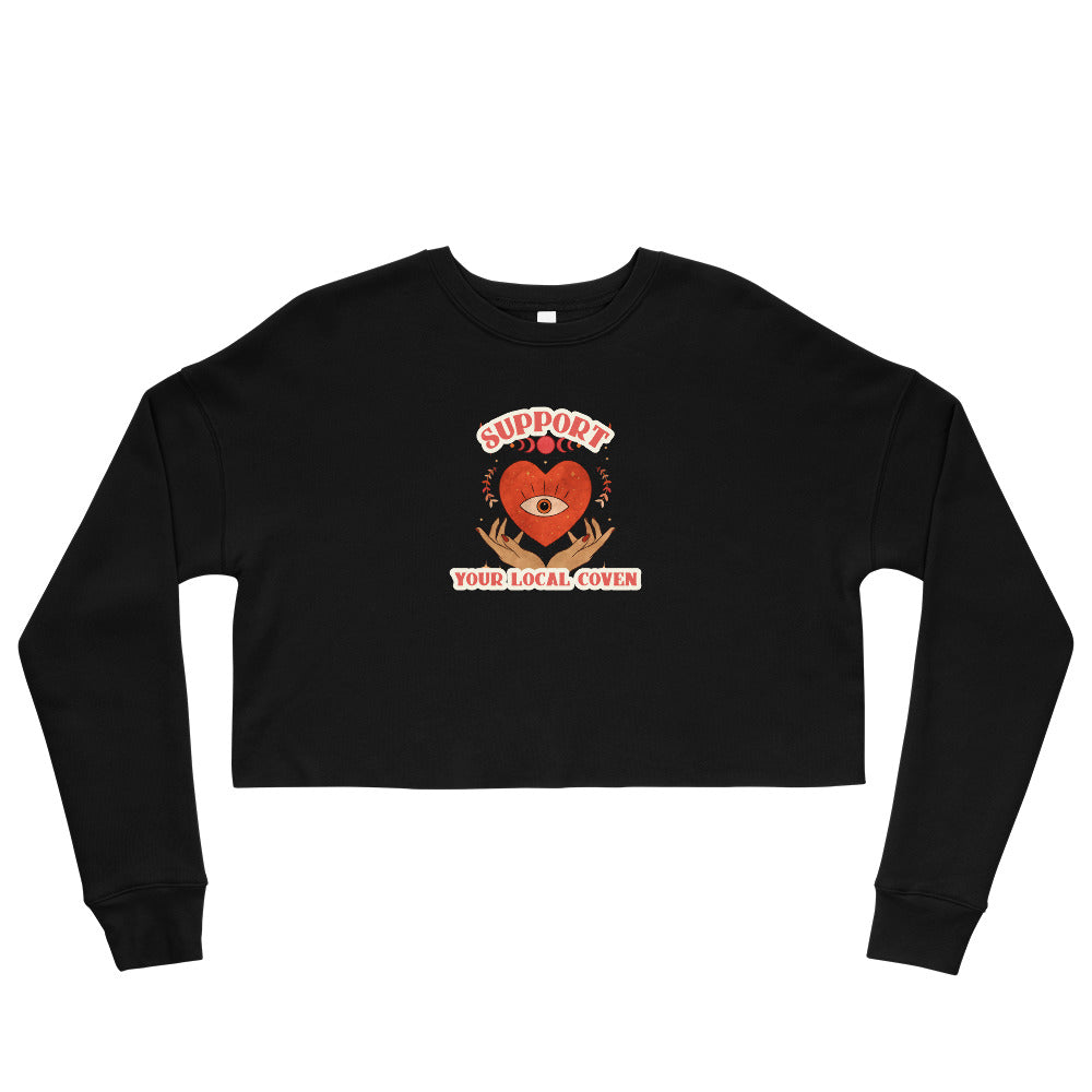 Coven  Crop Sweatshirt