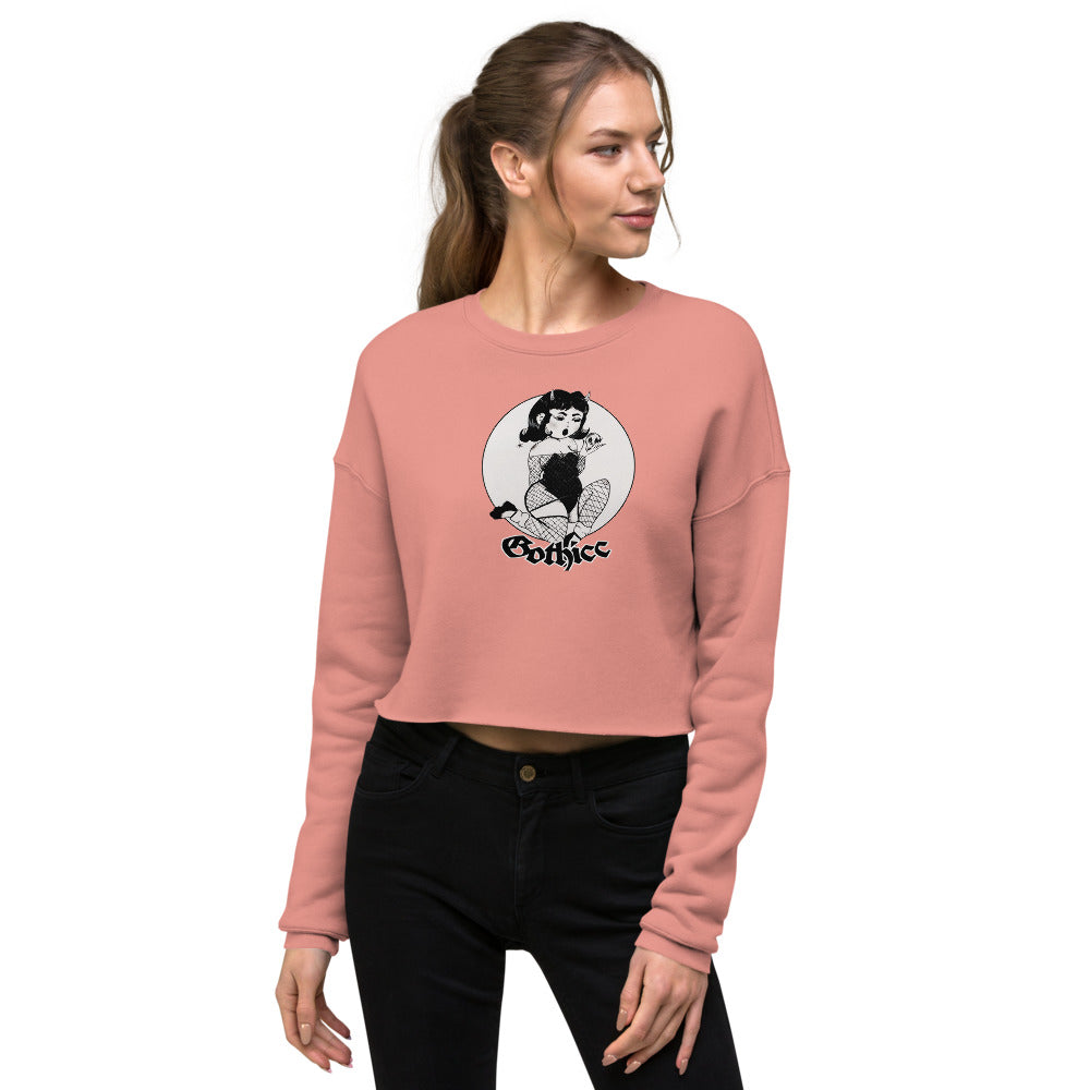 Gothicc Crop Sweatshirt