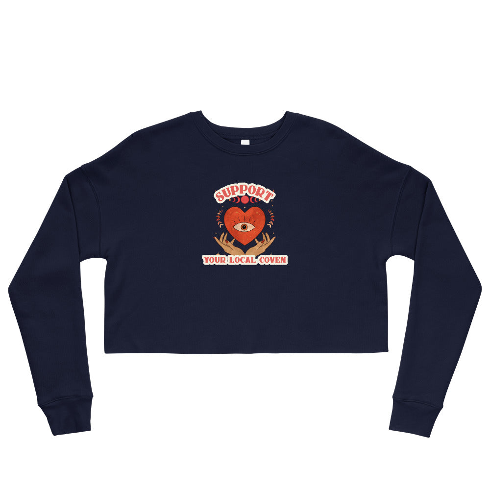Coven  Crop Sweatshirt